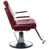 Beauty System Kirpyklos kėdė PROFESSIONAL BARBER CHAIR HOMER CHERRY