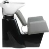 Beauty System Kirpyklos plautuvė PROFESSIONAL HAIRWASHER VITO HELSINKI LIGHT Pilkas