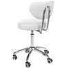 Beauty System Kosmetologinė meistro kėdutė COSMETIC BEAUTY STOOL PRACTIC SKANDI Baltas