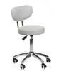 Beauty System Kosmetologinė meistro kėdutė COSMETIC BEAUTY STOOL PRACTIC SKANDI Pilkas