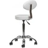 Beauty System Kosmetologinė meistro kėdutė COSMETIC BEAUTY STOOL PRACTIC Baltas