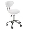 Beauty System Kosmetologinė meistro kėdutė COSMETIC BEAUTY STOOL PRACTIC SKANDI Baltas