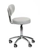 Beauty System Kosmetologinė meistro kėdutė COSMETIC BEAUTY STOOL PRACTIC SKANDI Pilkas