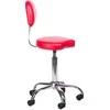 Beauty System Kosmetologinė meistro kėdutė COSMETIC BEAUTY STOOL PRACTIC SHAPE Raudonas