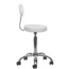 Beauty System Kosmetologinė meistro kėdutė COSMETIC BEAUTY STOOL PRACTIC Baltas