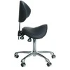 Beauty System Kosmetologinė meistro kėdutė COSMETIC BEAUTY STOOL Juodas