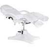 Beauty System Kosmetologinis krėslas 8243 PEDI HYDRAULIC Baltas