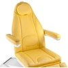 Beauty System Kosmetologinis krėslas MAZARO ELECTRIC ARMCHAIR 3 MOTOR Geltonas