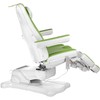 Beauty System Kosmetologinis krėslas MAZARO ELECTRIC ARMCHAIR PEDI 4 MOTOR Žalias