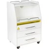 Beauty System Kosmetologinis vežimėlis su integruotu UV sterilizatoriumi 601 Baltas