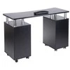 Beauty System Kosmetologinis stalas MANICURE DESK ESTHETIC Juodas