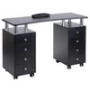 Beauty System Kosmetologinis stalas MANICURE DESK ESTHETIC Juodas