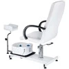 Beauty System Pedikiūro krėslas su pėdų vonele PEDICURE CHAIR SPA HYDRAULIC Baltas