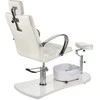 Beauty System Pedikiūro krėslas su pėdų vonele PEDICURE CHAIR PROFESSIONAL HYDRAULIC Baltas
