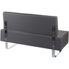 Beauty System Registratūros sofa Mesina Pilkas