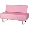 Beauty System Registratūros sofa Mesina Rose