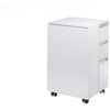 Beauty System Sulankstomas kosmetologinis stalas FOLDING MANICURE DESK 2IN1 Baltas
