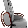 Beauty System Elektrinė pedikiūro kėdė su masažo sistema ir hidromasažo vonia BR-3820D, šviesiai pilka
