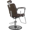 Beauty System Kirpyklos kėdė BeautySystem Bjorn BH-3318, matinė ruda