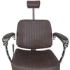 Beauty System Kirpyklos kėdė BeautySystem Bjorn BH-3318, matinė ruda