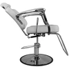 Beauty System Kirpyklos kėdė BeautySystem Bjorn BH-3318, šviesiai pilka