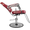 Beauty System Kirpyklos kėdė BeautySystem Bjorn BH-3318, raudona