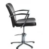 Beauty System Kirpyklos kėdė PROFESSIONAL HAIRDRESSING CHAIR LIVIO BRUSSEL BROWN (Pažeista pakuotė)