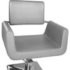 Beauty System Kirpyklos kėdė PROFESSIONAL HAIRDRESSING CHAIR VITO LIGHT GRAY