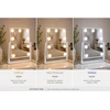 Beauty System Makiažo veidrodis su LED apšvietimu HOLLYWOOD 29x36cm
