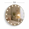 Beauty System Makiažo veidrodis su LED apšvietimu HOLLYWOOD 70cm