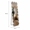 Beauty System pastatomas LED veidrodis su apšvietimu HOLLYWOOD, 160×50 cm (20 LED)