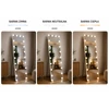 Beauty System pastatomas LED veidrodis su apšvietimu HOLLYWOOD, 160×50 cm (20 LED)