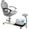 Beauty System Pedikiūro kėdė su pėdų masažuokliu BR-2301, šviesiai pilka