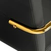 Activeshop Biuro kėdė su ratukais QS-OF211G Gold Juodas