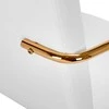 Activeshop CREAM Biuro kėdė su ratukais QS-OF211G Gold Kreminis Pilkas