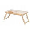 Carruzoo Nešiojamas sulankstomas staliukas kompiuteriui Bamboo Flexi 15"