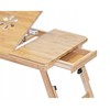 Carruzoo Nešiojamas sulankstomas staliukas kompiuteriui Bamboo Flexi 15"