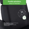 Elektrinis kosmetologinis krėslas Habys Tavia juodas
