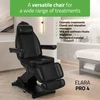 Elektrinis kosmetologinis krėslas Habys Elara PRO 4, juodas