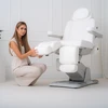 Elektrinis podologijos krėslas su nepriklausomomis kojų atramomis Habys Evia Lift P, baltas