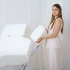 Elektrinis SPA masažo gultas Habys Prestia Gentle Flex 4 varikliai, baltas
