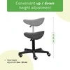 Habys Balninė ergonomiška meistro kėdutė Lumo Comfy Base pilkas
