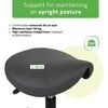 Habys Balninė ergonomiška meistro kėdutė Lumo Comfy Base pilkas