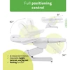 Habys Elektrinis kosmetologinis krėslas Velora PRO 4 Touch Core, baltas