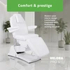 Habys Elektrinis kosmetologinis krėslas Velora PRO 4 Touch Core, baltas