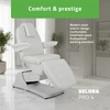 Habys Elektrinis kosmetologinis krėslas Velora PRO 4 Touch Core, pilkas