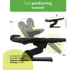 Habys Elektrinis kosmetologinis krėslas Velora PRO 4 Touch Core, juodas