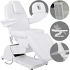 Habys Elektrinis kosmetologinis krėslas Velora PRO 4 Touch Core, baltas