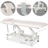 Habys Elektrinis kosmetologinis masažo stalas Optima Satin Comfort K701 Baltas