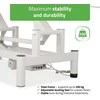 Habys Elektrinis kosmetologinis masažo stalas Optima Satin Comfort K723 Mėlyna